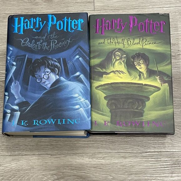 Lot Of 2 Harry Potter Books Novels Homeschooling Mystery - Picture 1 of 2